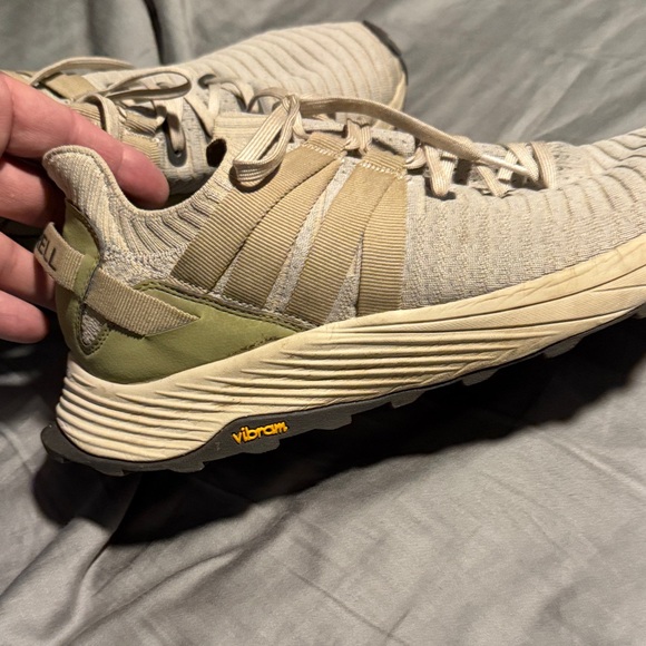 Merrell Light Tan Embark Ribbed Sneakers - Picture 2 of 5